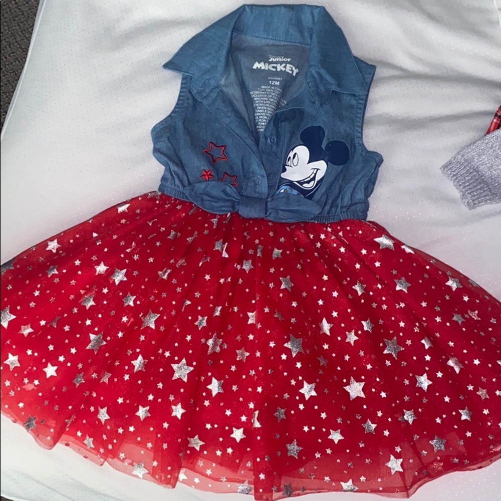 Mikey mouse dress